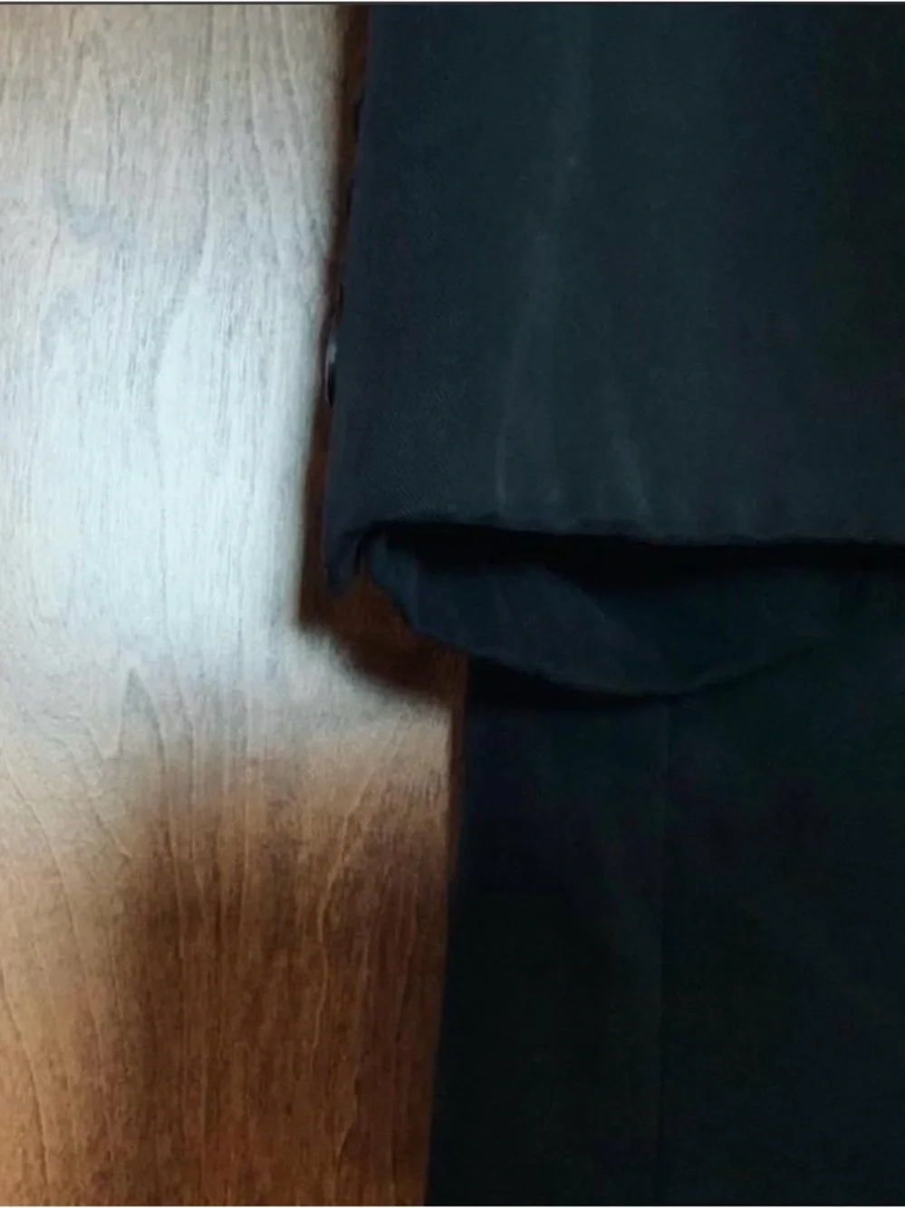 Vintage Lauren Ralph Lauren Mens Size 42R Black Sport Coat Blazer Made In Canada